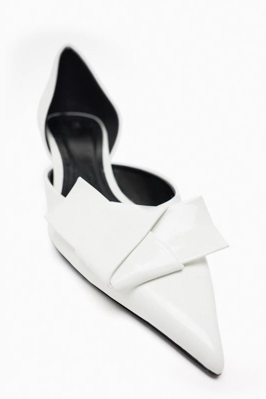 Metallic Pumps met Strikaccent