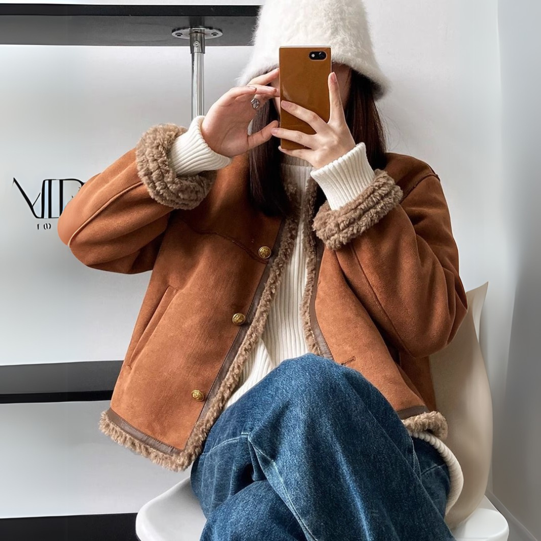 Warme Shearling Jas