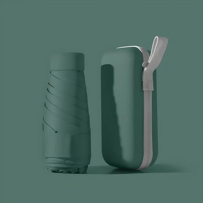 Compacte reisparaplu en hoes