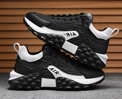 StrideMax heren sneakers met plateauzool