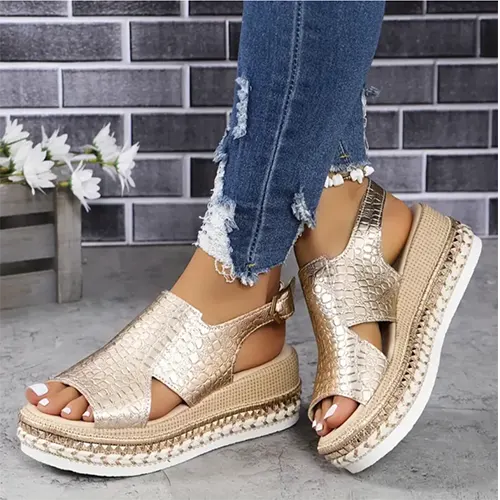Aria – Stijlvolle plateausandalen voor dames | Zomer