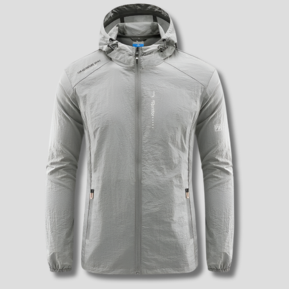 Ultralichte, wind- en zonbestendige zomerjas met capuchon voor heren