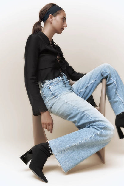 Stijlvolle laarzen met blokhak