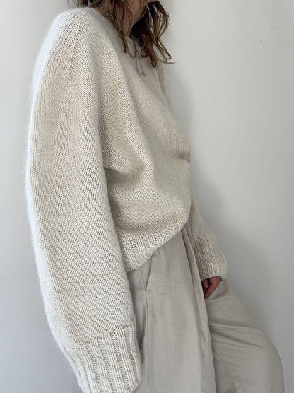 Gebreide Trui met Oversized Pasvorm