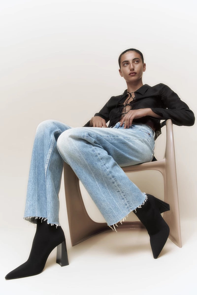 Stijlvolle laarzen met blokhak