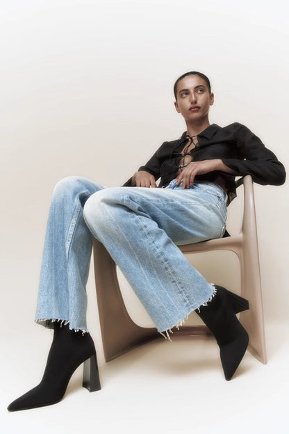 Stijlvolle laarzen met blokhak