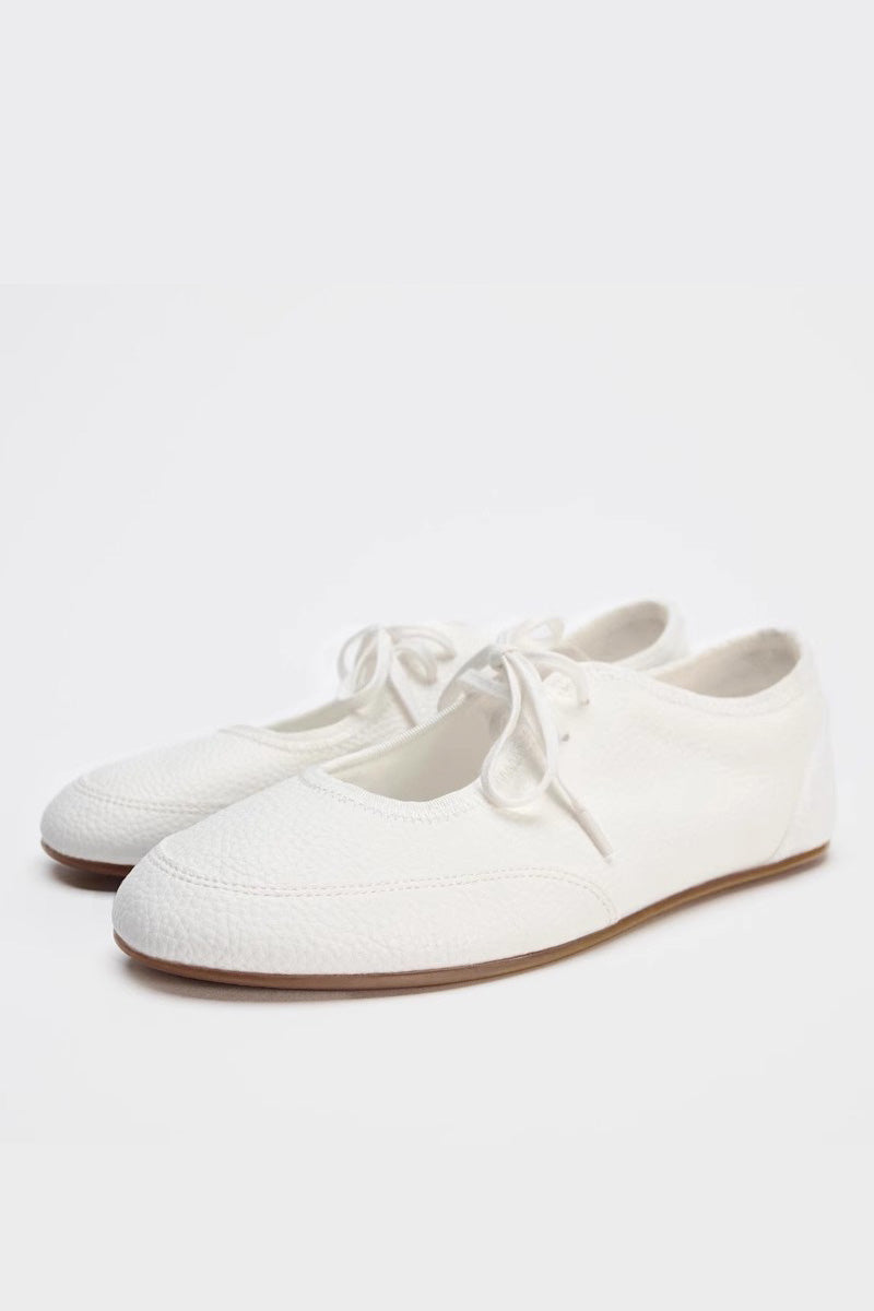 Ballerina's met Vetersluiting