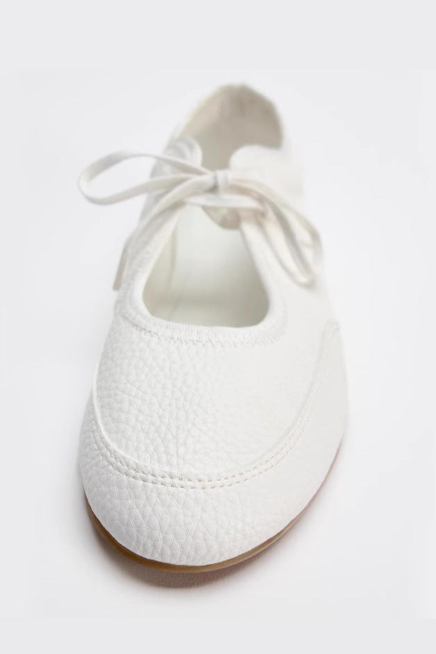 Ballerina's met Vetersluiting