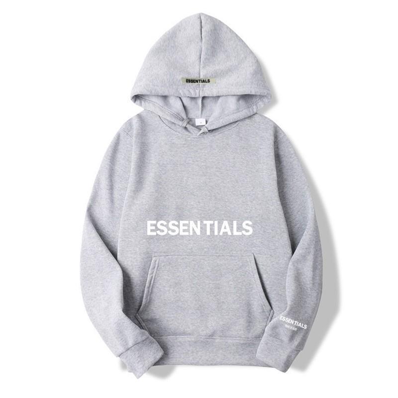 Warme fleece hoodie met letterprint Gezellig comfort ontmoet urban stijl