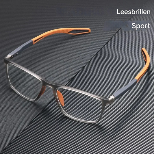 Ultralichte sportleesbril met blauwlichtfilter