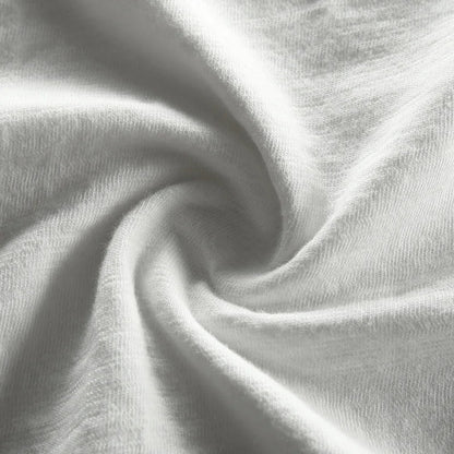 Vintage katoenen shirt met lange mouwen en ronde hals