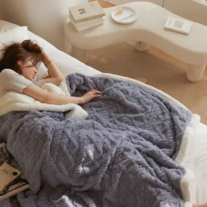 Winterlamwollen deken: ultieme warmte en comfort voor koudere dagen