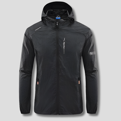 Ultralichte, wind- en zonbestendige zomerjas met capuchon voor heren