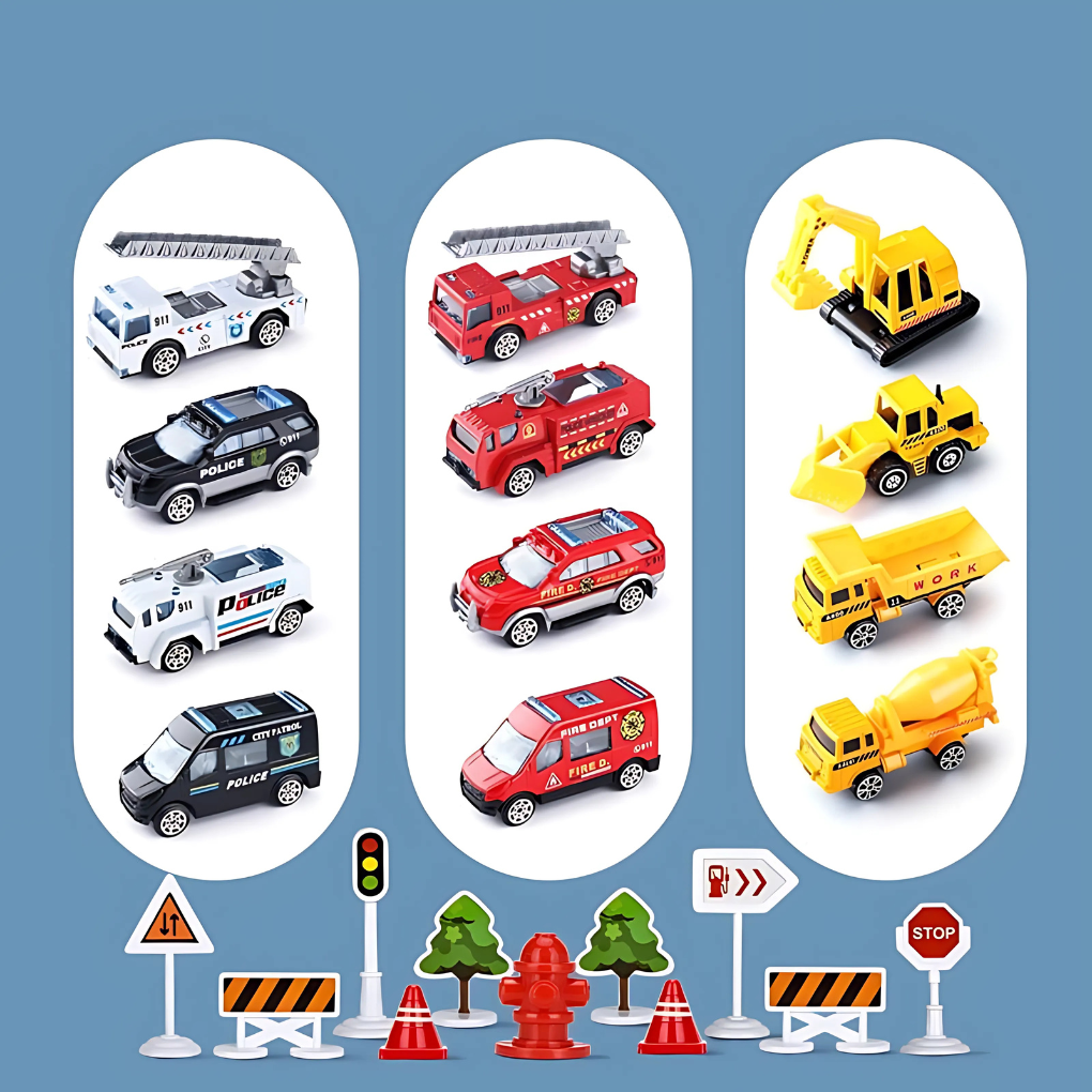 Vervormbaar opbergbaar speelgoedvliegtuig voor passagiers