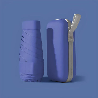 Compacte reisparaplu en hoes