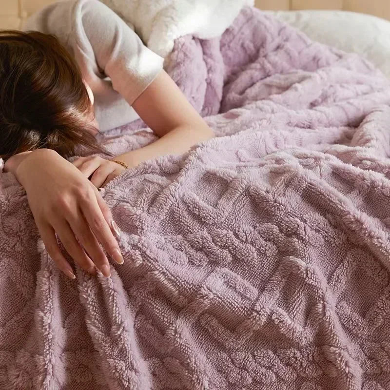 Winterlamwollen deken: ultieme warmte en comfort voor koudere dagen