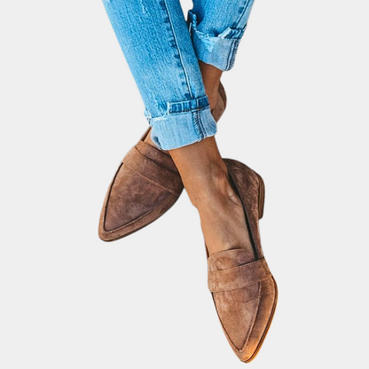 Suède-look instappers voor dames: moeiteloze elegantie voor dagelijks comfort
