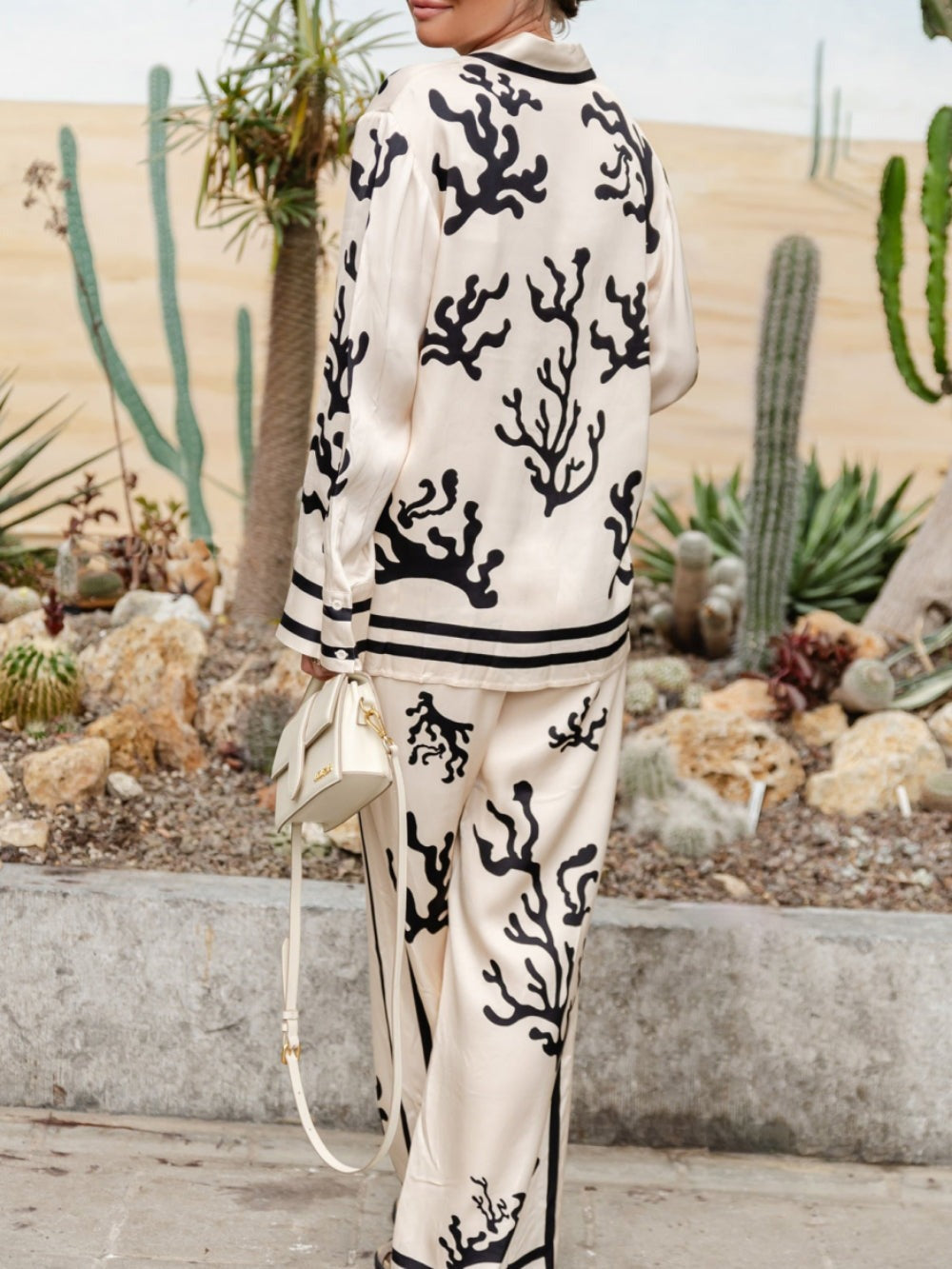 Elegant Tweedelig Setje