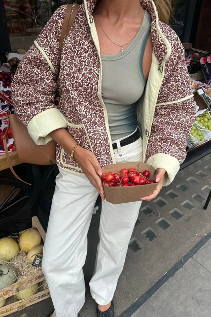 Bloemenjack met Contrasterende Bies