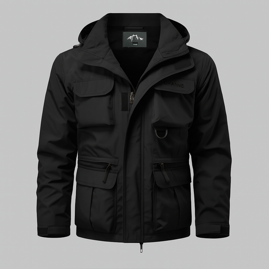 Waterafstotende jas in militaire stijl voor heren