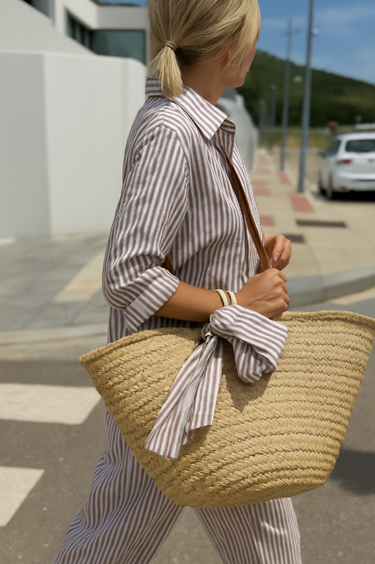 Elegante shirtjurk met lange mouwen voor dames