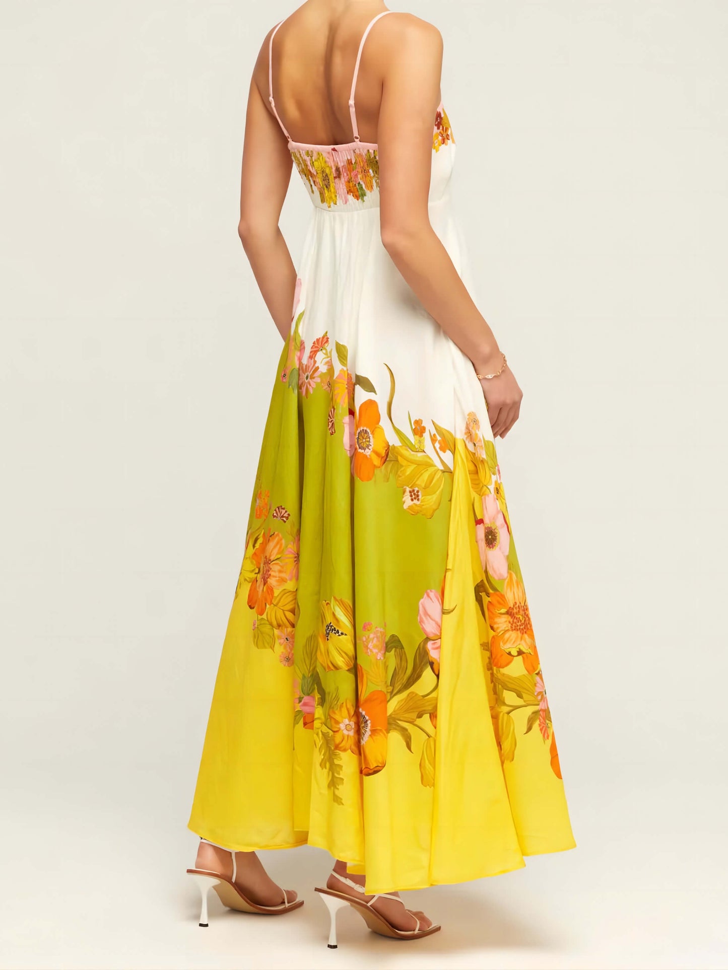 Maxi-jurk met Zomerse Print