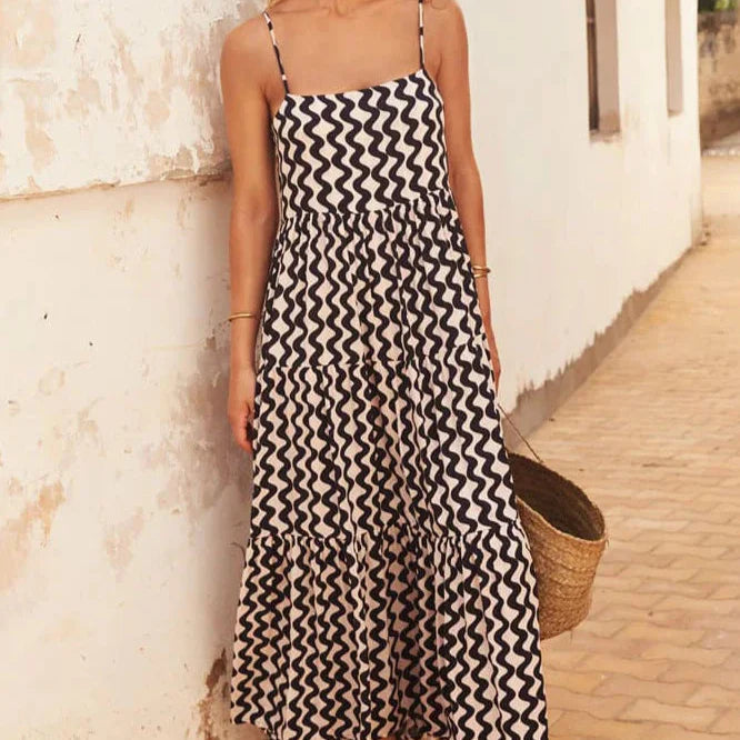 Zomerjurk met speelse print