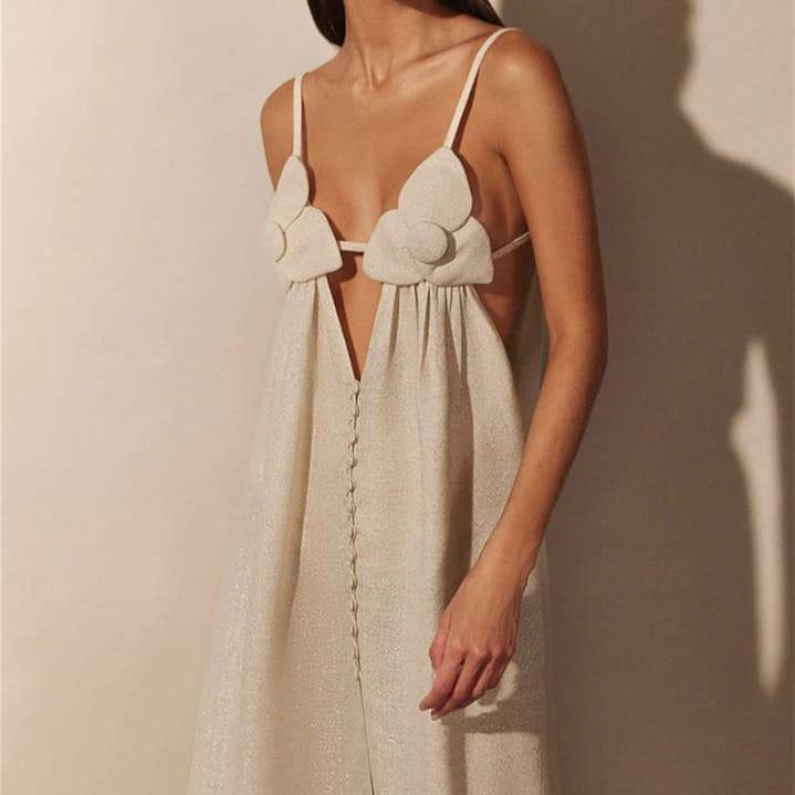 Boho maxi jurk met split