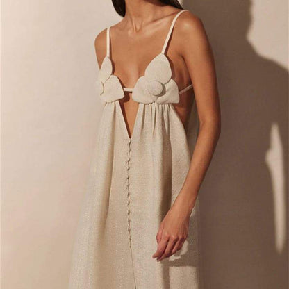 Boho maxi jurk met split