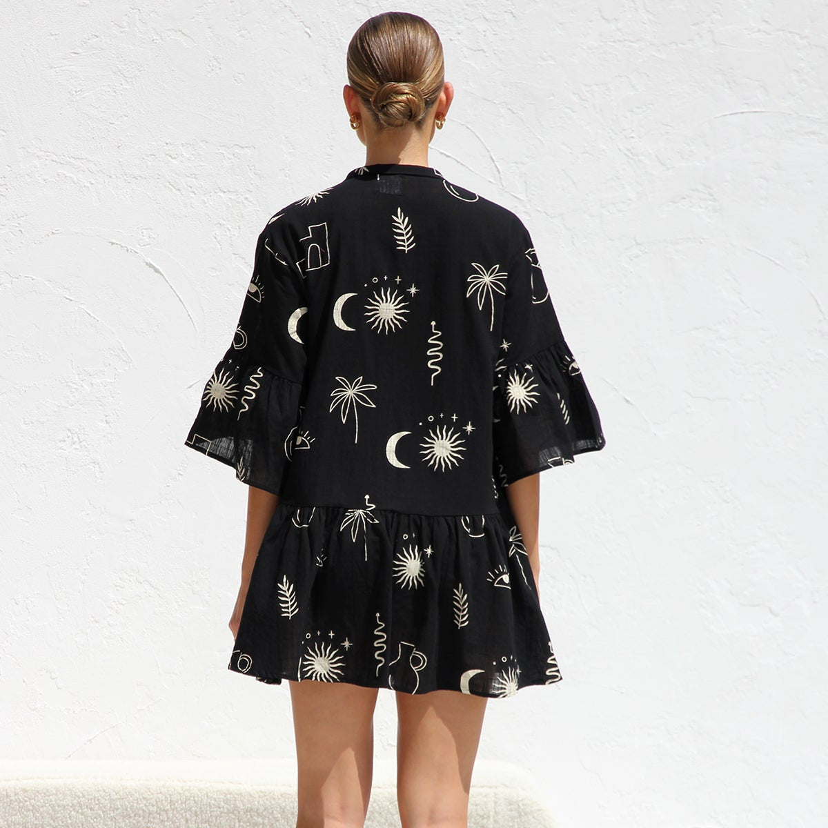 Losvallende Mini-Jurk