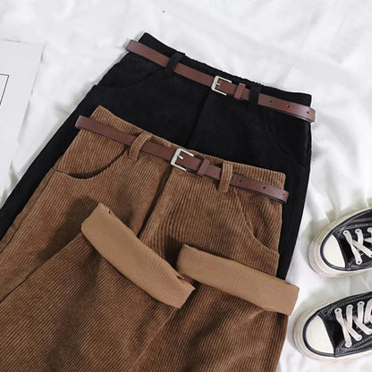 Corduroy broeken voor dames