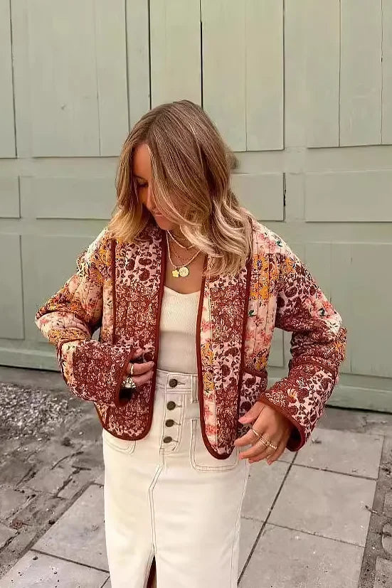 Vintage gewatteerd jack