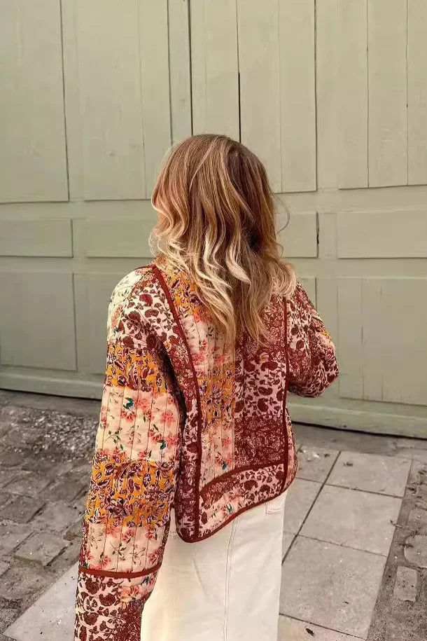 Vintage gewatteerd jack