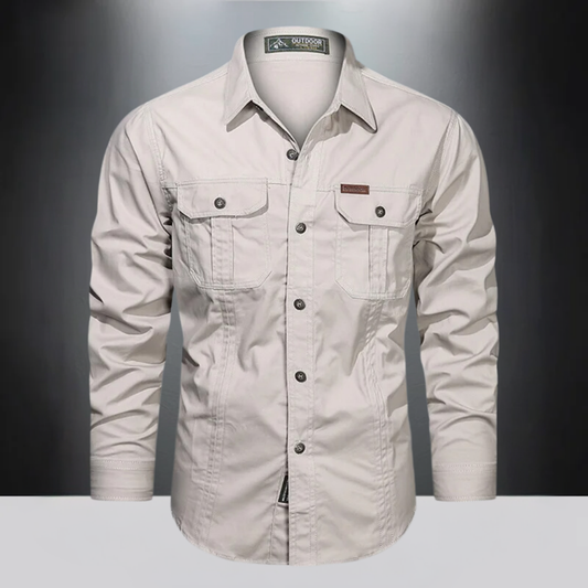Outdoor shirt met lange mouwen voor heren