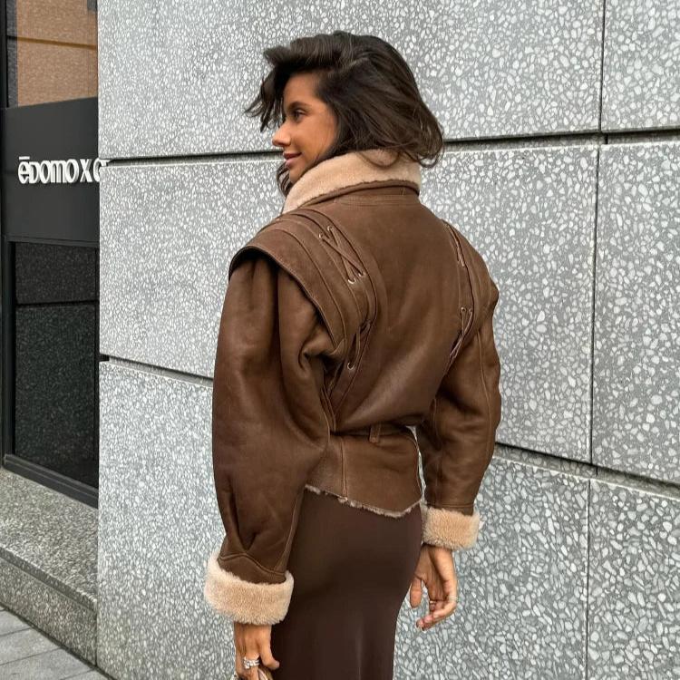 Stijlvolle Shearling Jas