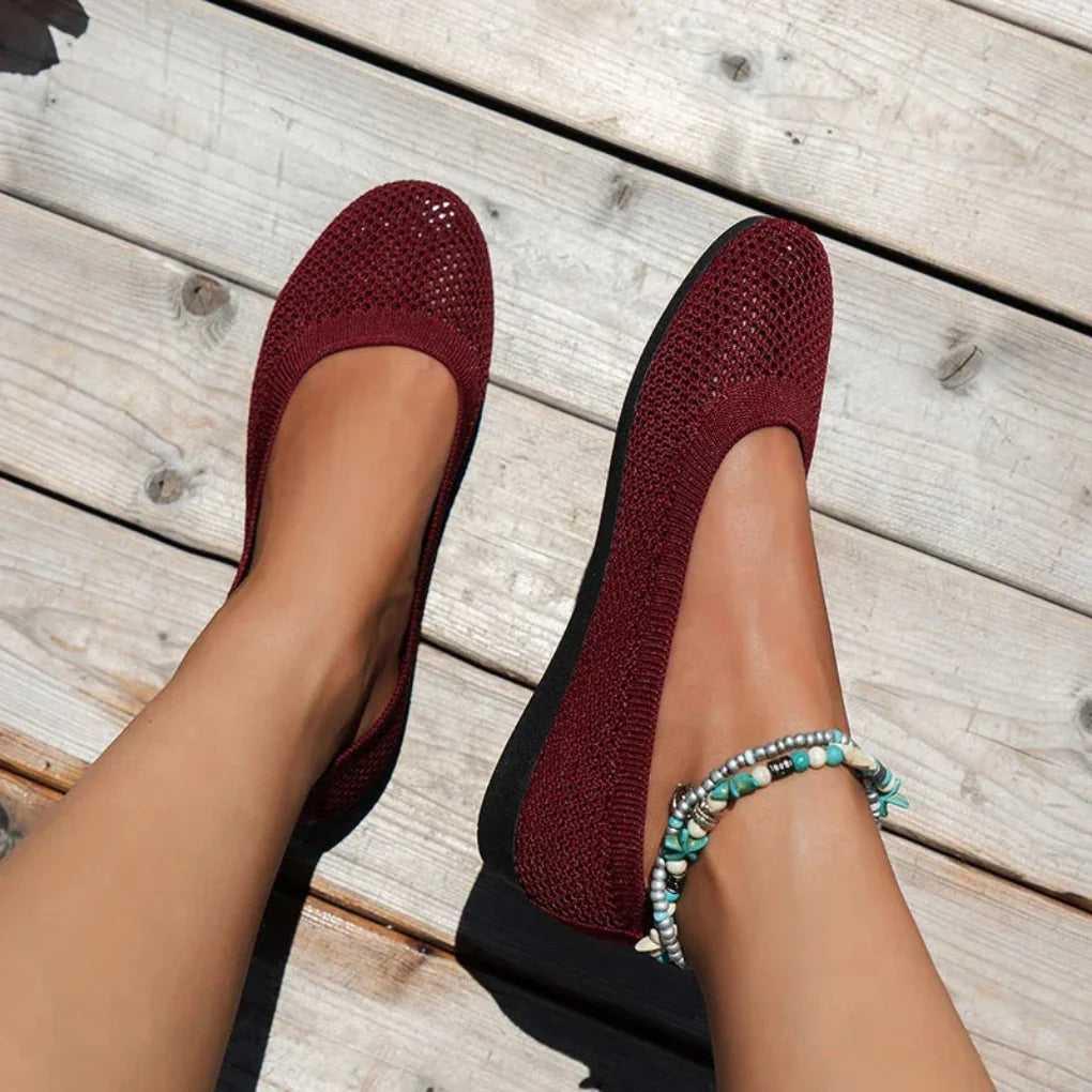 Damesmode Slip-on ballerina's voor comfortabel dragen in de zomer