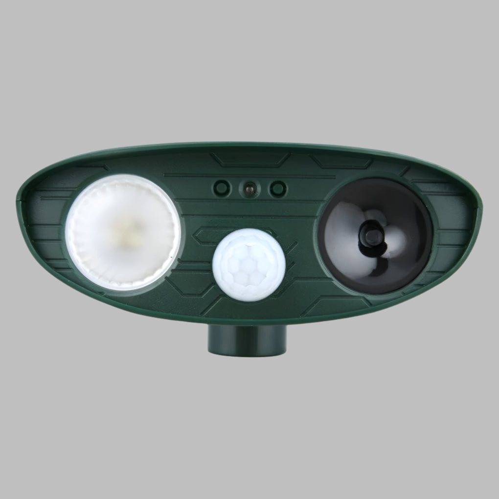 Buiten konijnenafweermiddel - Ultrasoon ongediertebestrijdingsapparaat op zonne-energie