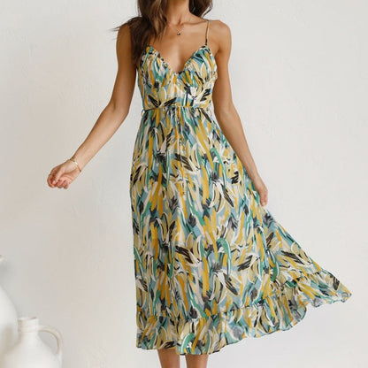 Zomerjurk met vrolijke print