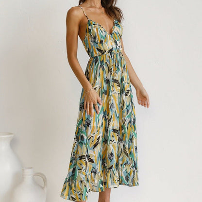 Zomerjurk met vrolijke print