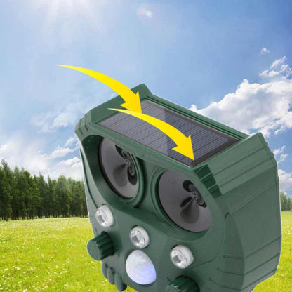 Ultrasoon katten-, honden-, vossen- en rattenafweermiddel