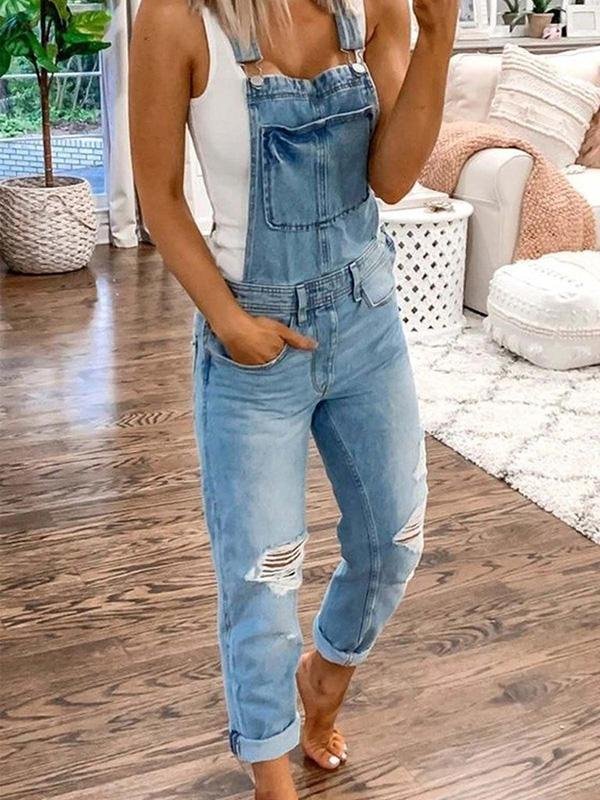UrbanChic – Denim jumpsuit voor dames
