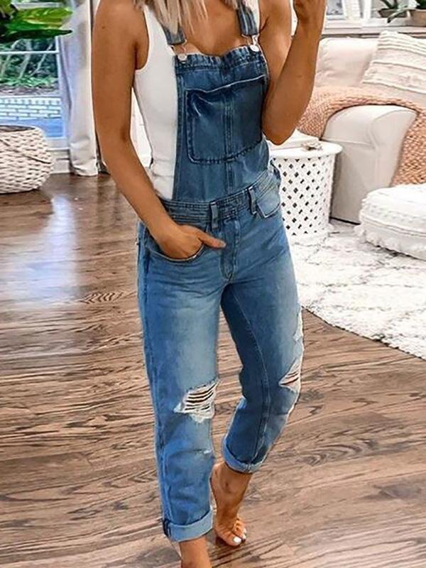 UrbanChic – Denim jumpsuit voor dames