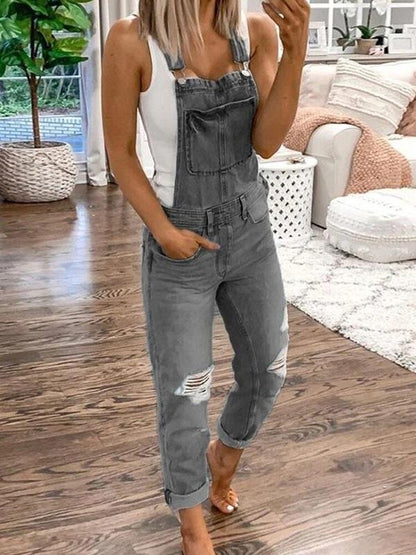 UrbanChic – Denim jumpsuit voor dames