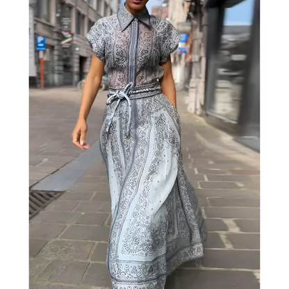 Gedetailleerde Maxi Jurk