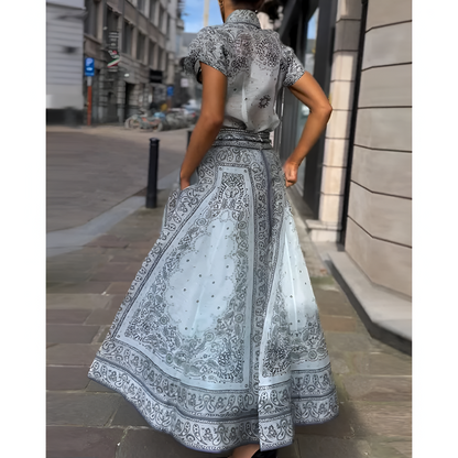 Gedetailleerde Maxi Jurk