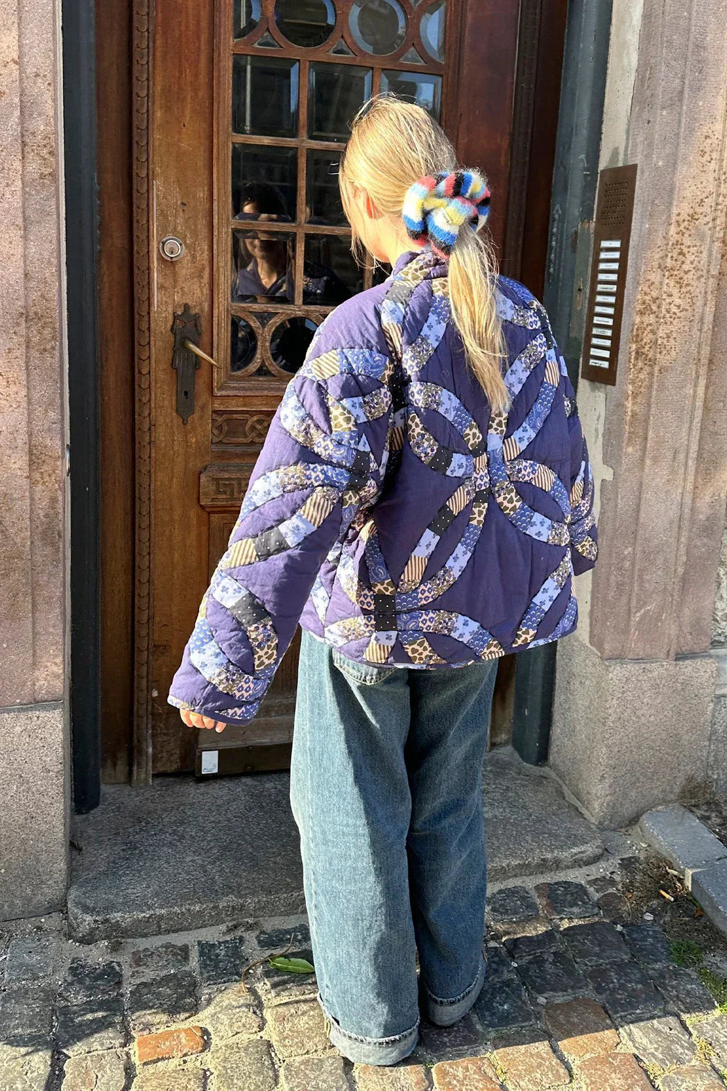 Vintage-Stijl Patchwork Gewatteerd Jack