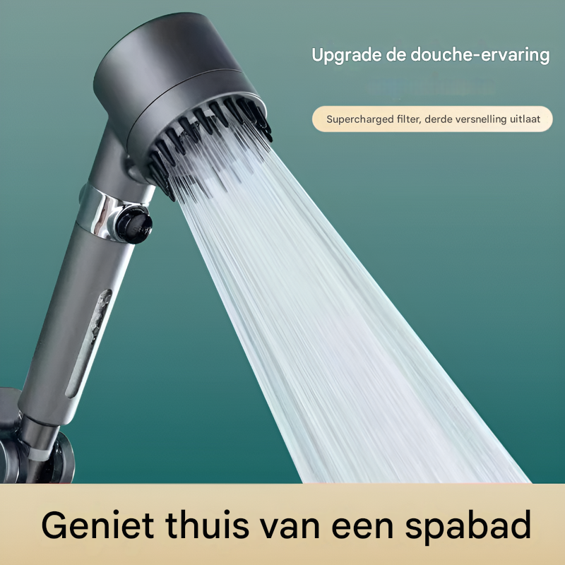 AquaTune – Spa-kwaliteit waterbesparende douchekop